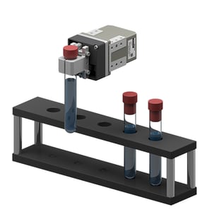 Gripper and test tube