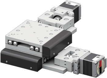 XY stage with linear encoder