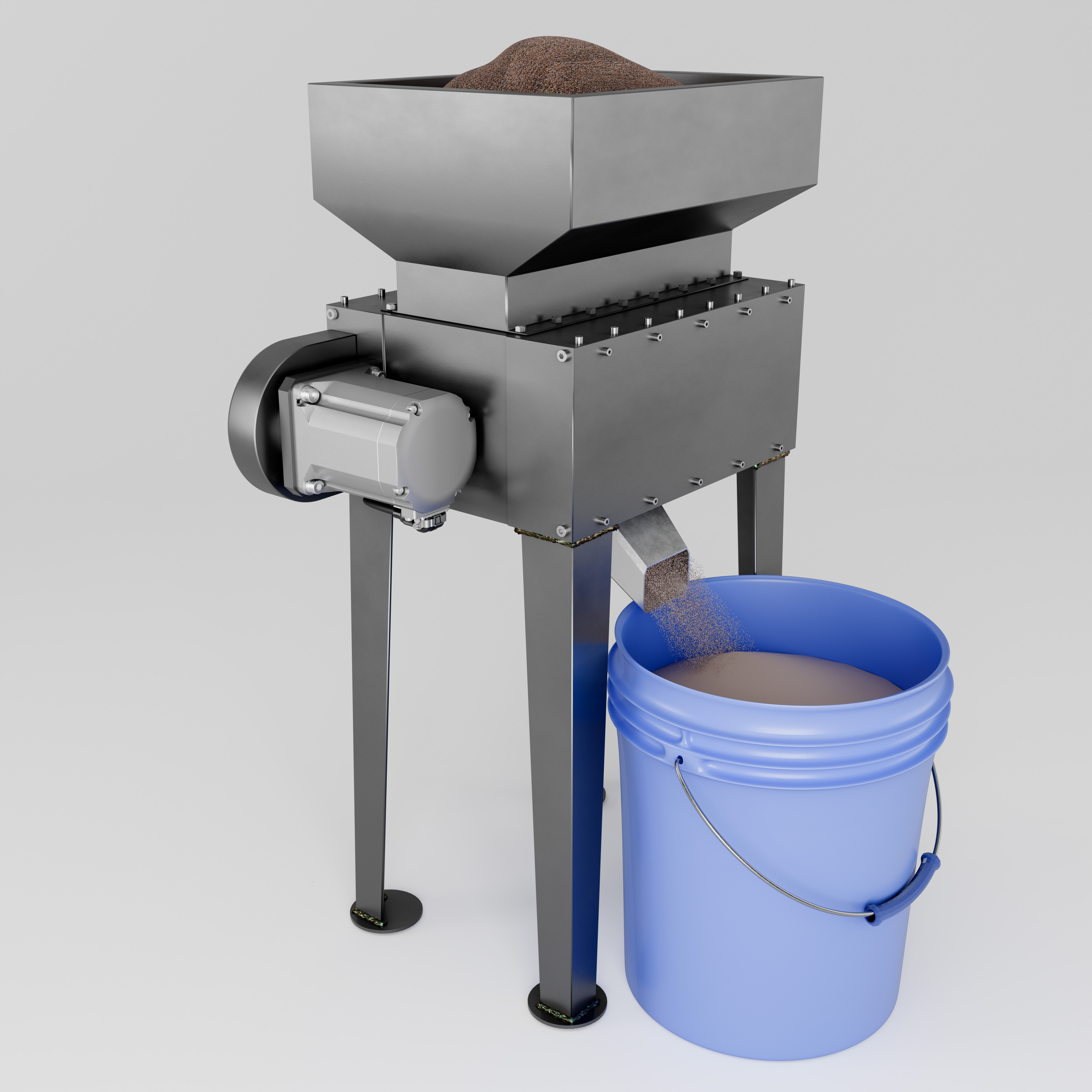 Grinder with 750 W BLDC gear motor