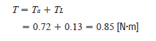 Total torque equation