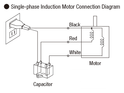 3 Wire Condenser Fan Motor Wiring Diagram / 5 Wires Single Phase Fan