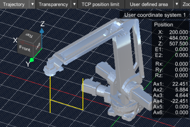 OVR SCARA robot in sensor assembly line