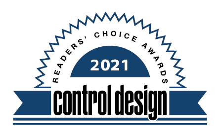 2021 Control Design Readers' Choice Awards - 1st