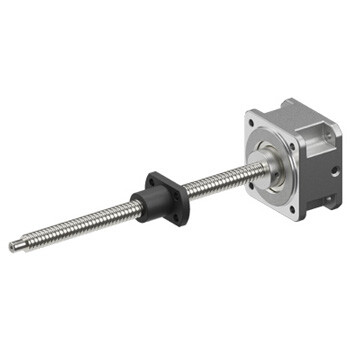 Linear actuator attachment for stepper motors