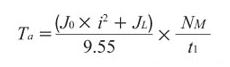 Required acceleration torque formula